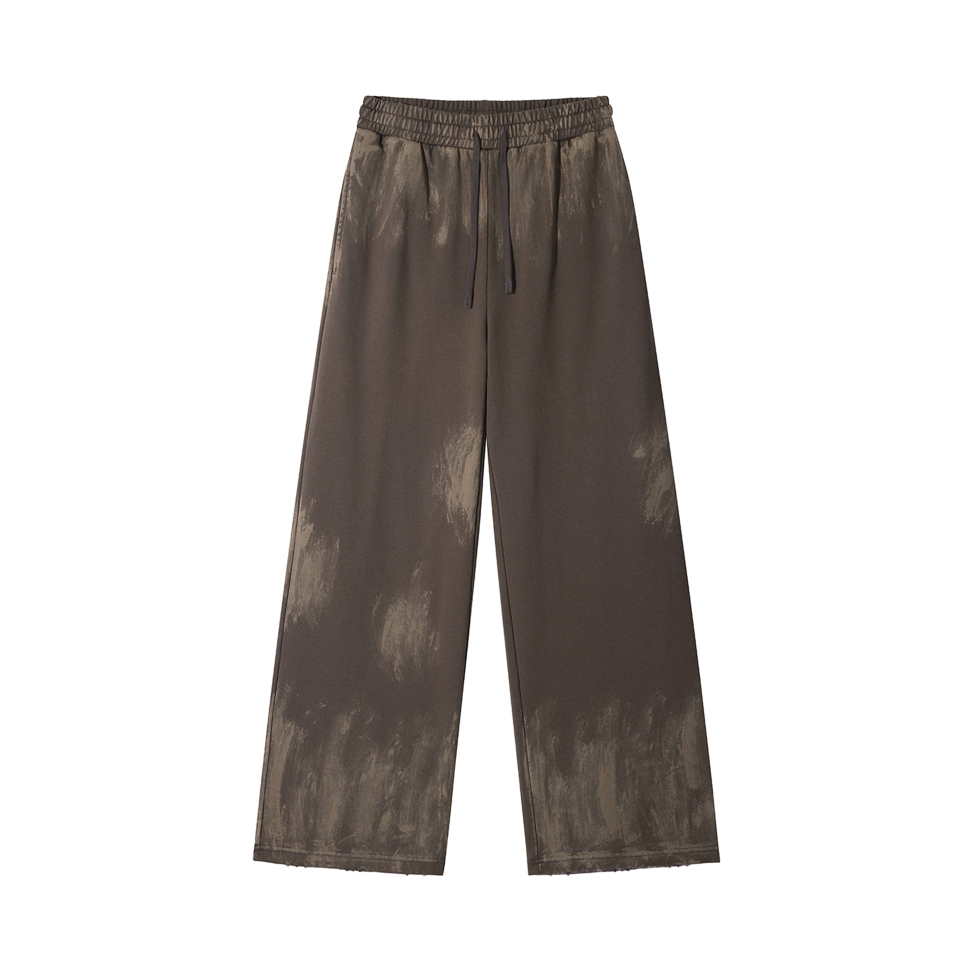 420G Street Destroy Paint Wash Oversize Casual Sweatpant