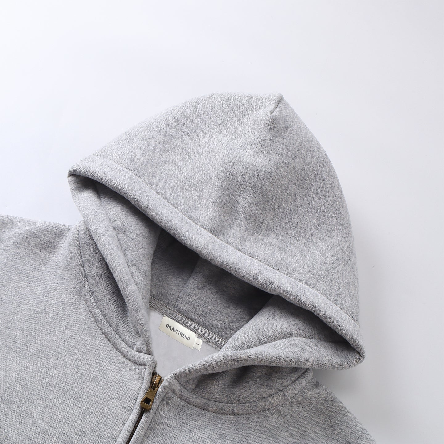 350G Sport Casual Fleece  Zipper Hoodies