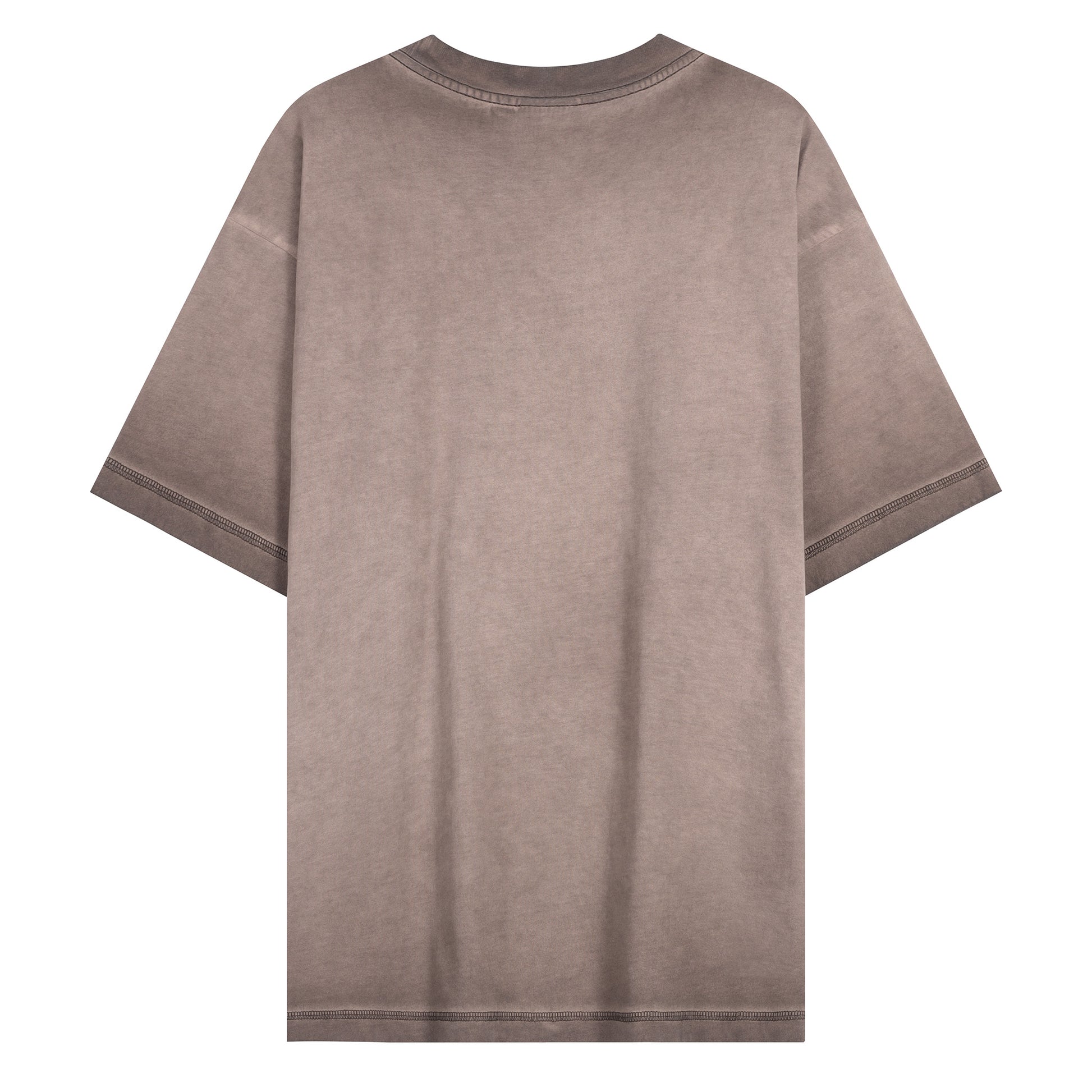 250g Summer Combed Cotton Fried Color Wash T Shirt