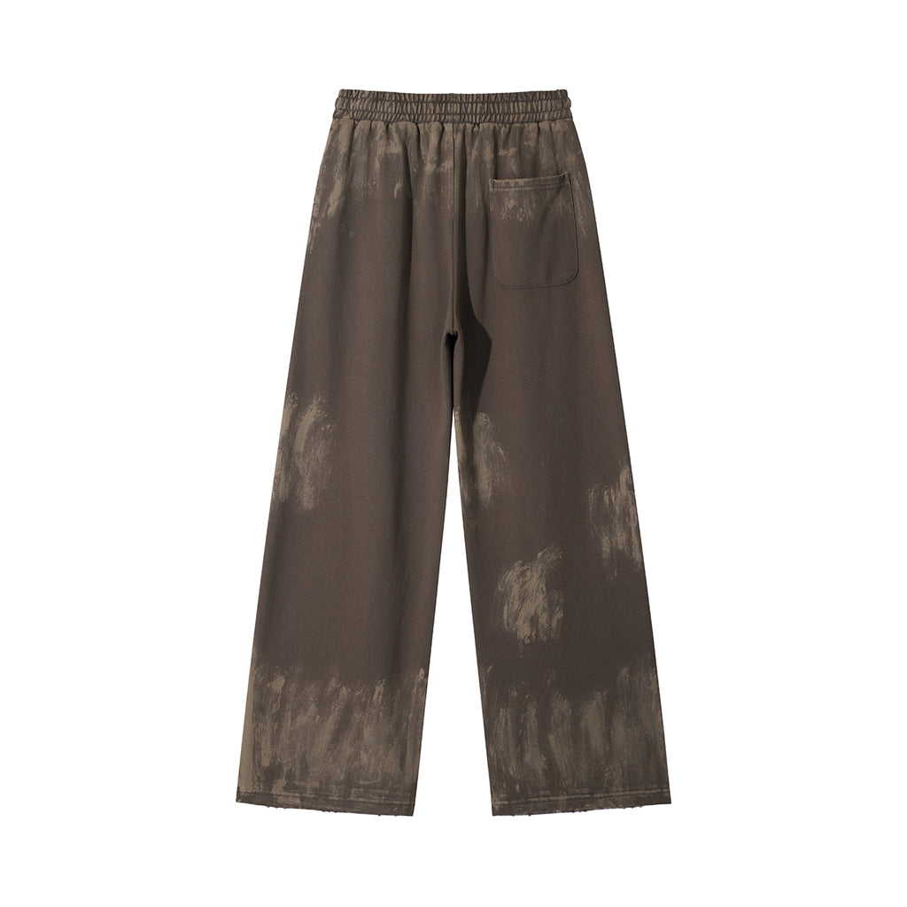 420G Street Destroy Paint Wash Oversize Casual Sweatpant