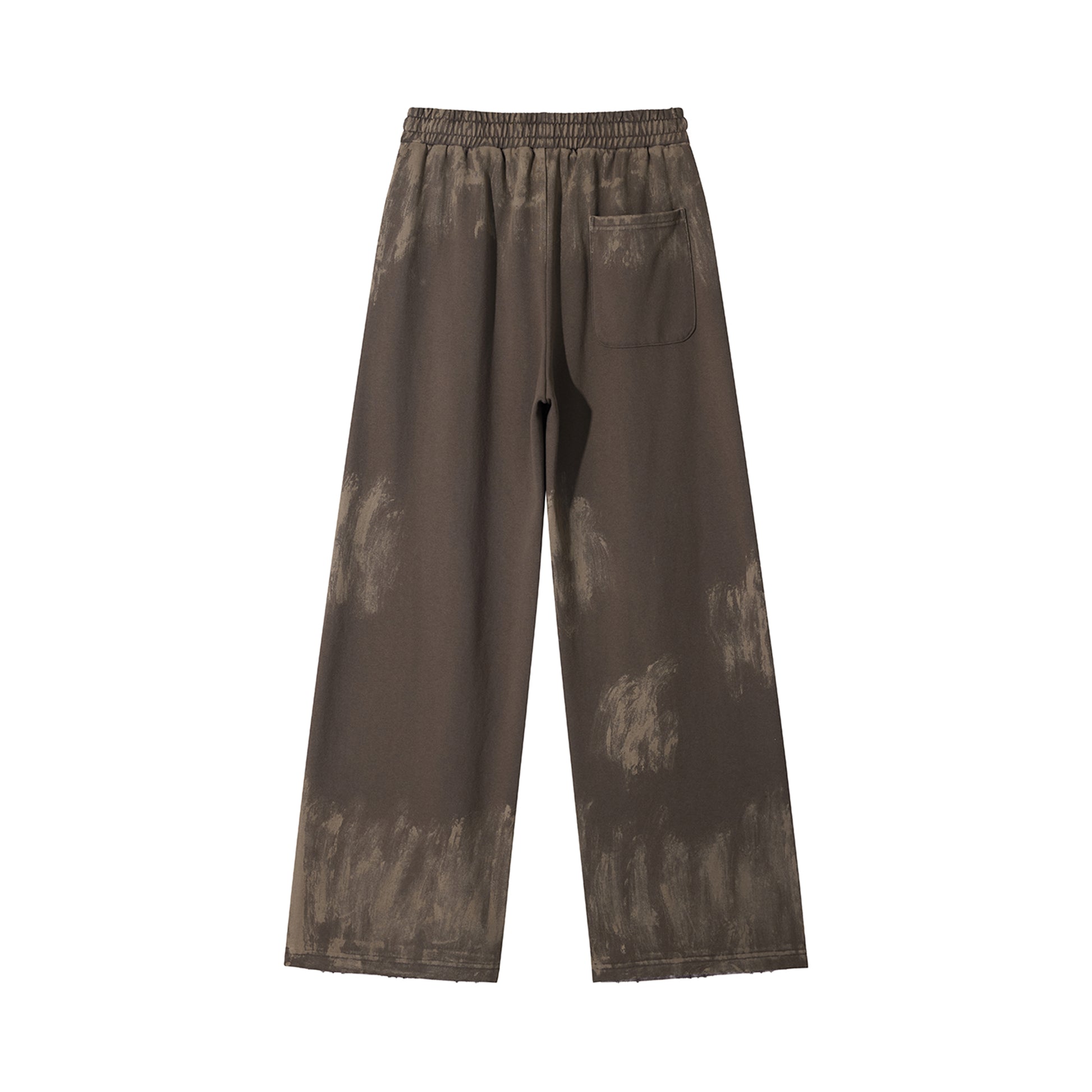 420G Street Destroy Paint Wash Oversize Casual Sweatpant