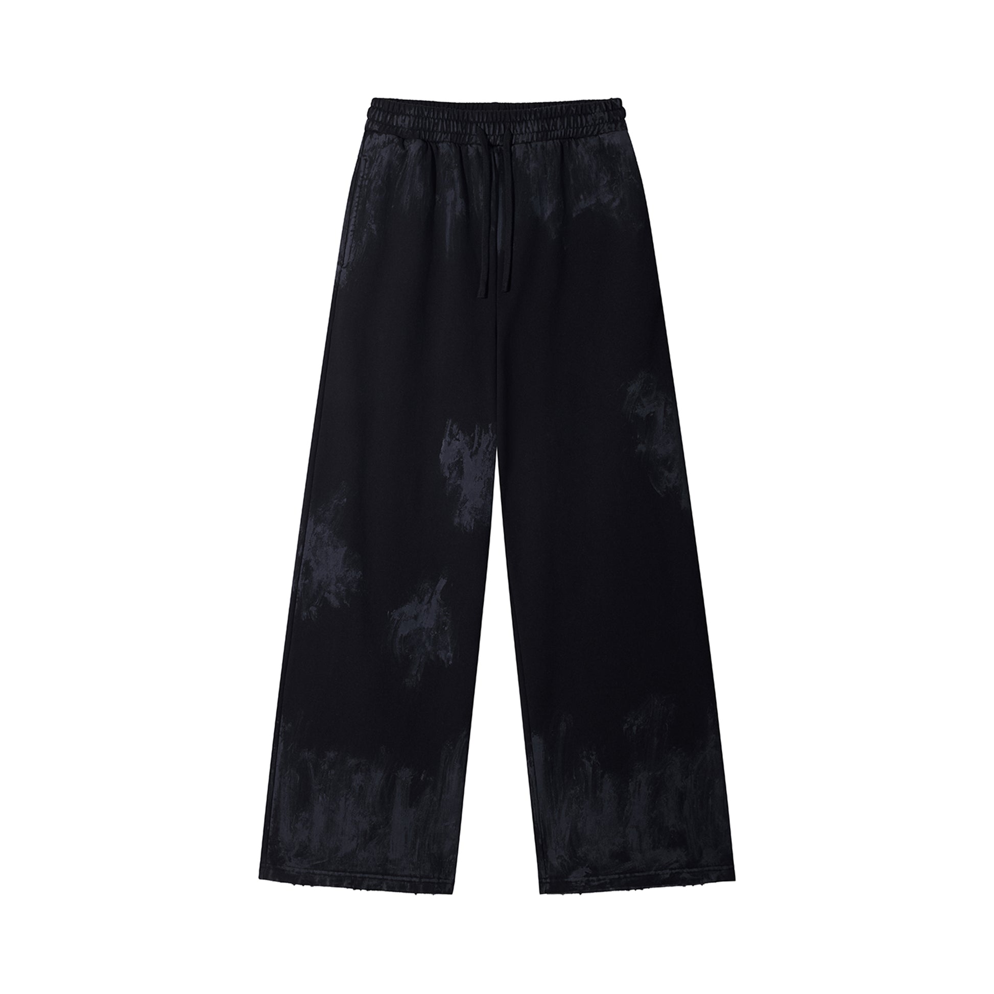 420G Street Destroy Paint Wash Oversize Casual Sweatpant