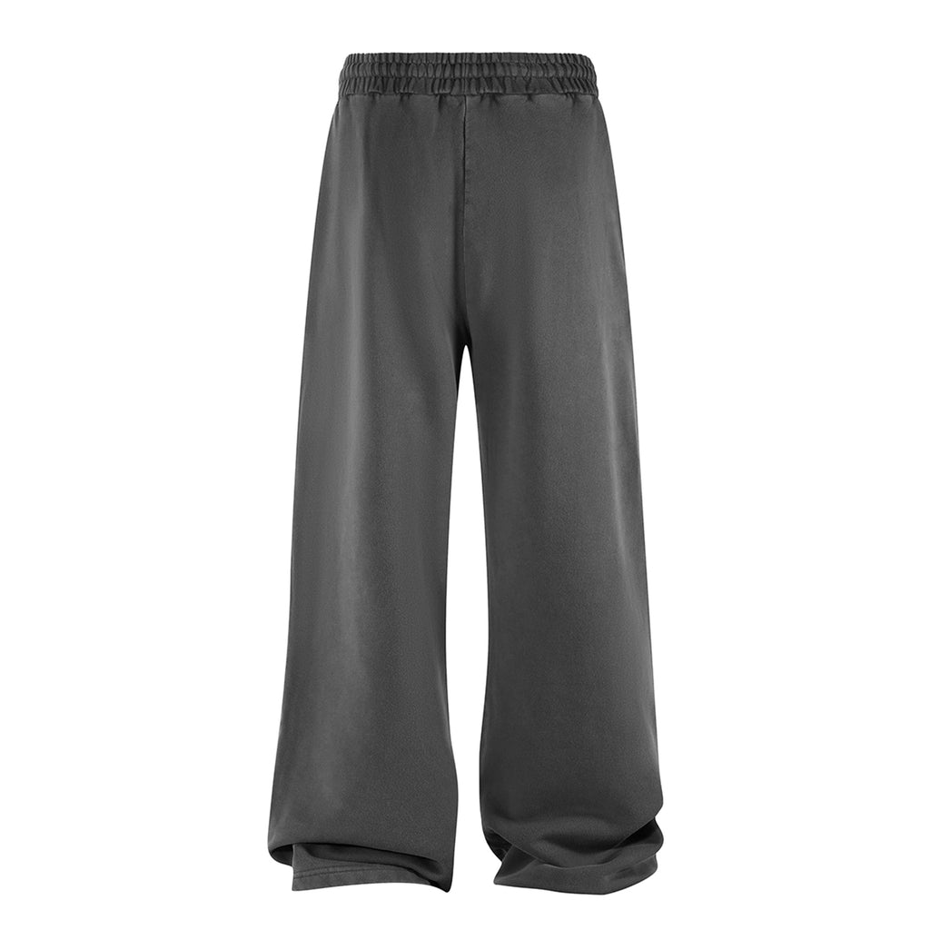 Vintage Wash Street Asute Dye Dark Grey Drawstring Sweatpant