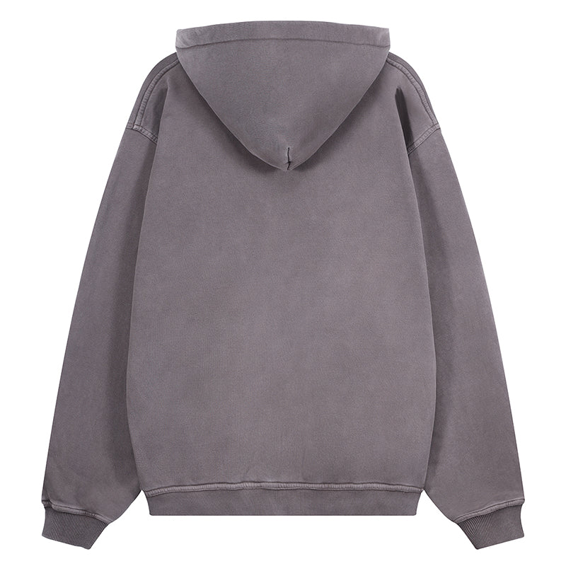 400G Streetwear Double Zipper Hoodies
