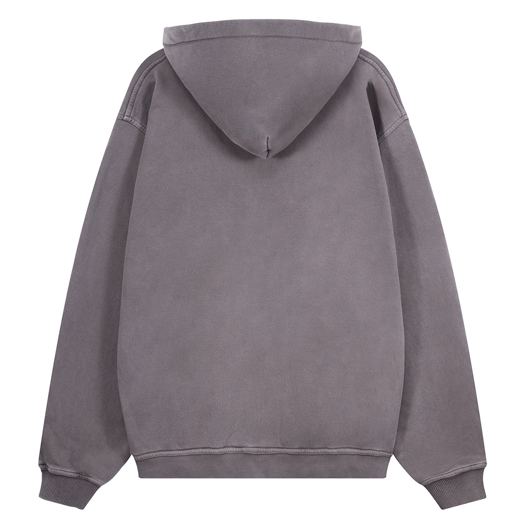 400G Cotton Double Zipper Fleece Casal Couple Hoodie
