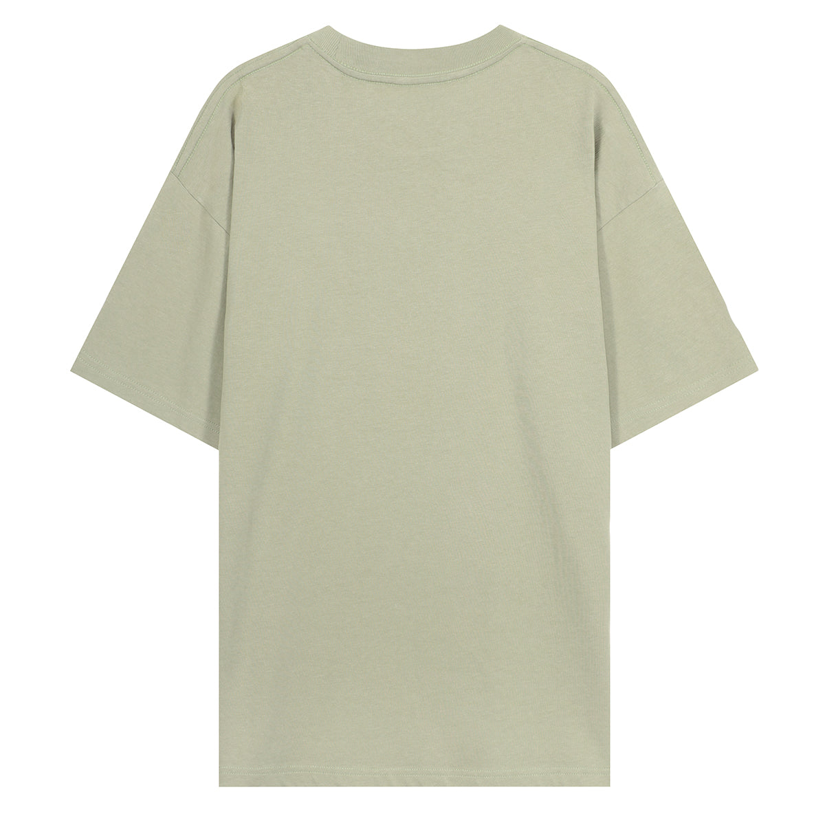 220G Summer Loose Solid Unisex Short Sleeve T Shirt