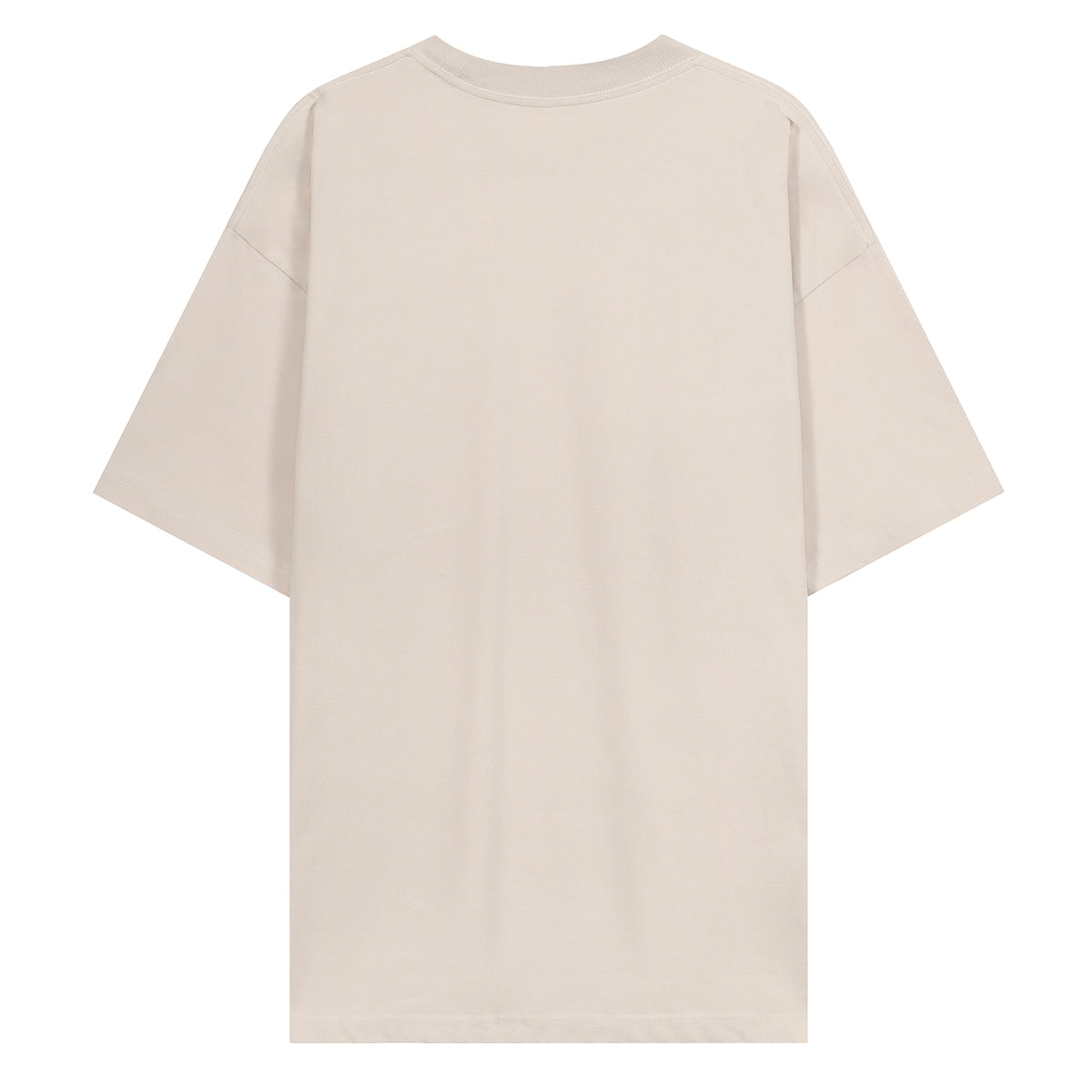 220G Summer Loose Solid Unisex Short Sleeve T Shirt