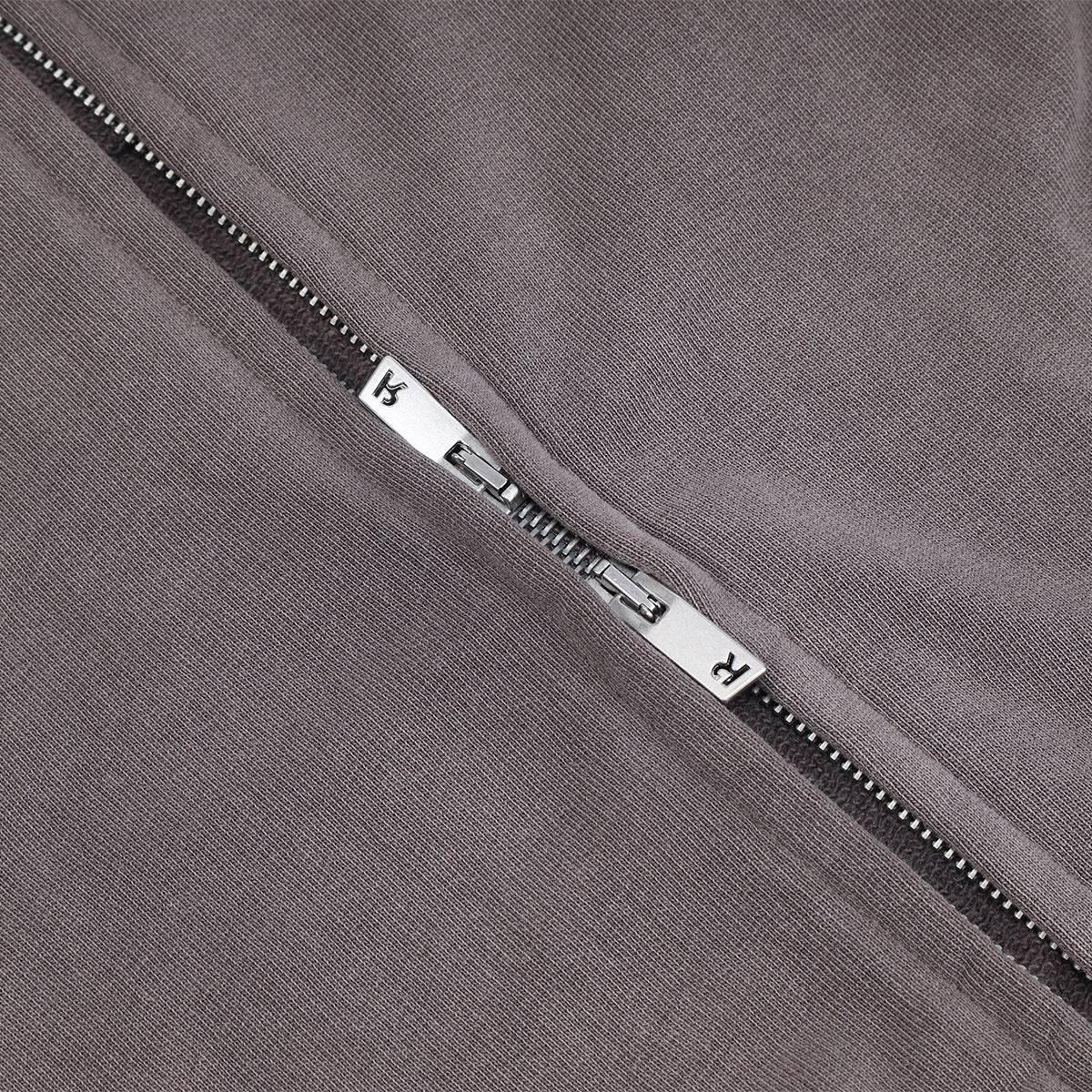 400G Cotton Double Zipper Fleece Casal Couple Hoodie