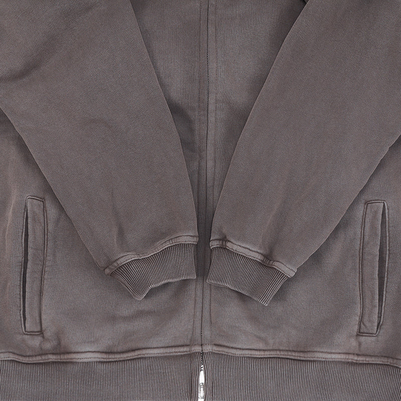 400G Streetwear Double Zipper Hoodies