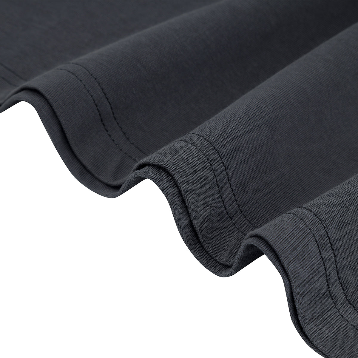 220G Summer Loose Solid Unisex Short Sleeve T Shirt