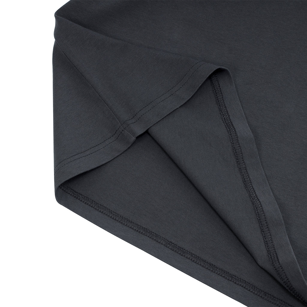 220G Summer Loose Solid Unisex Short Sleeve T Shirt