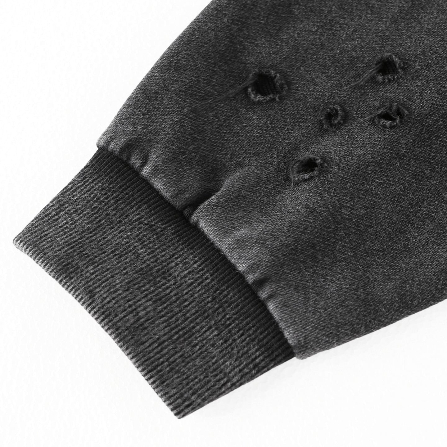 400G Snow Wash Cutting Street Vintage Hoodies