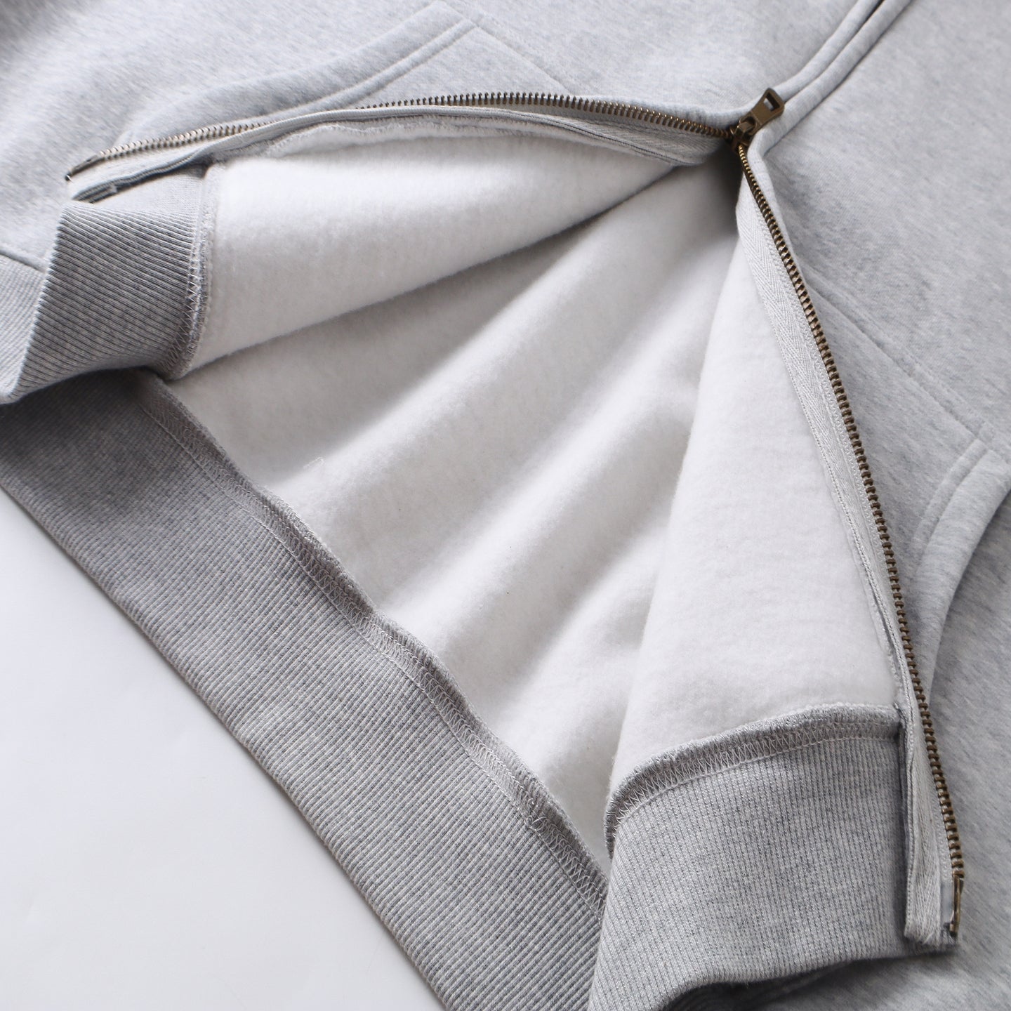 350G Sport Casual Fleece  Zipper Hoodies