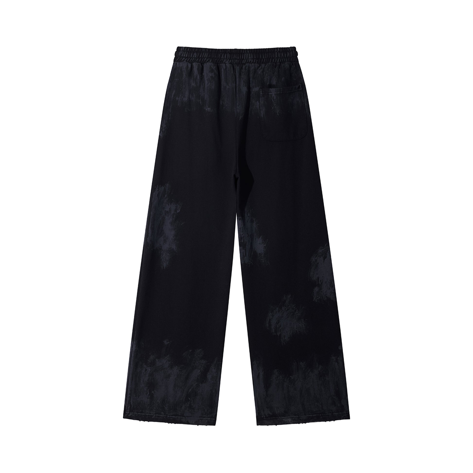 420G Street Destroy Paint Wash Oversize Casual Sweatpant