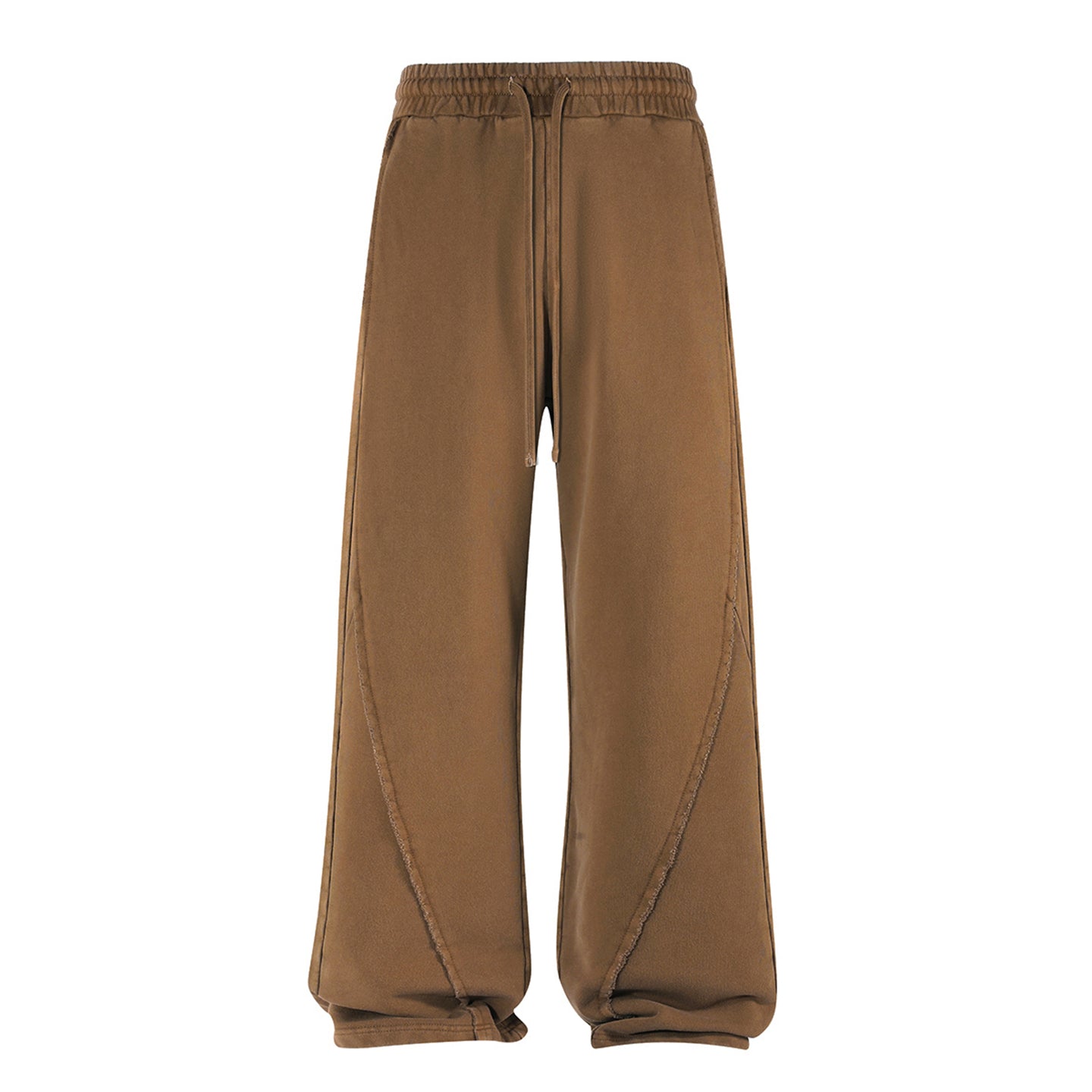 Vintage Wash Street Asute Dye Brown Drawstring Sweatpant