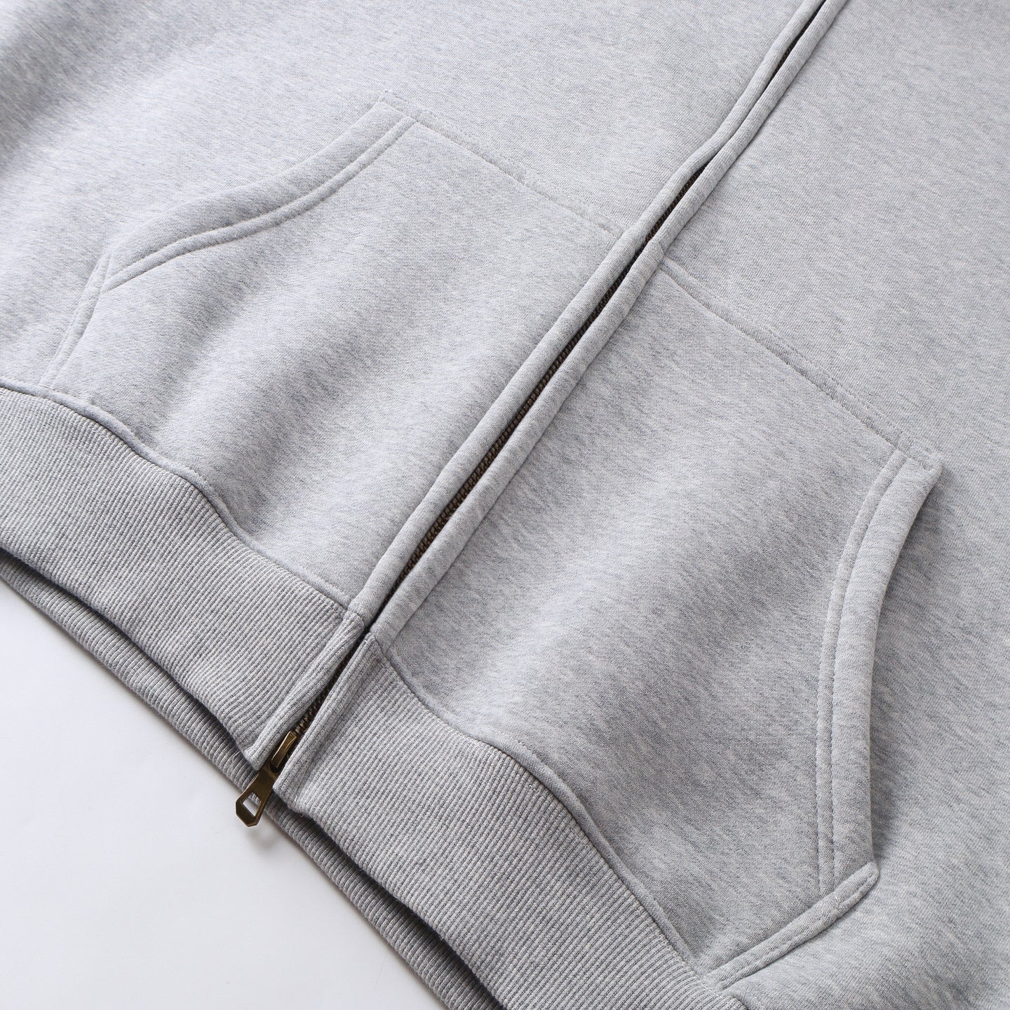 350G Sport Casual Fleece  Zipper Hoodies