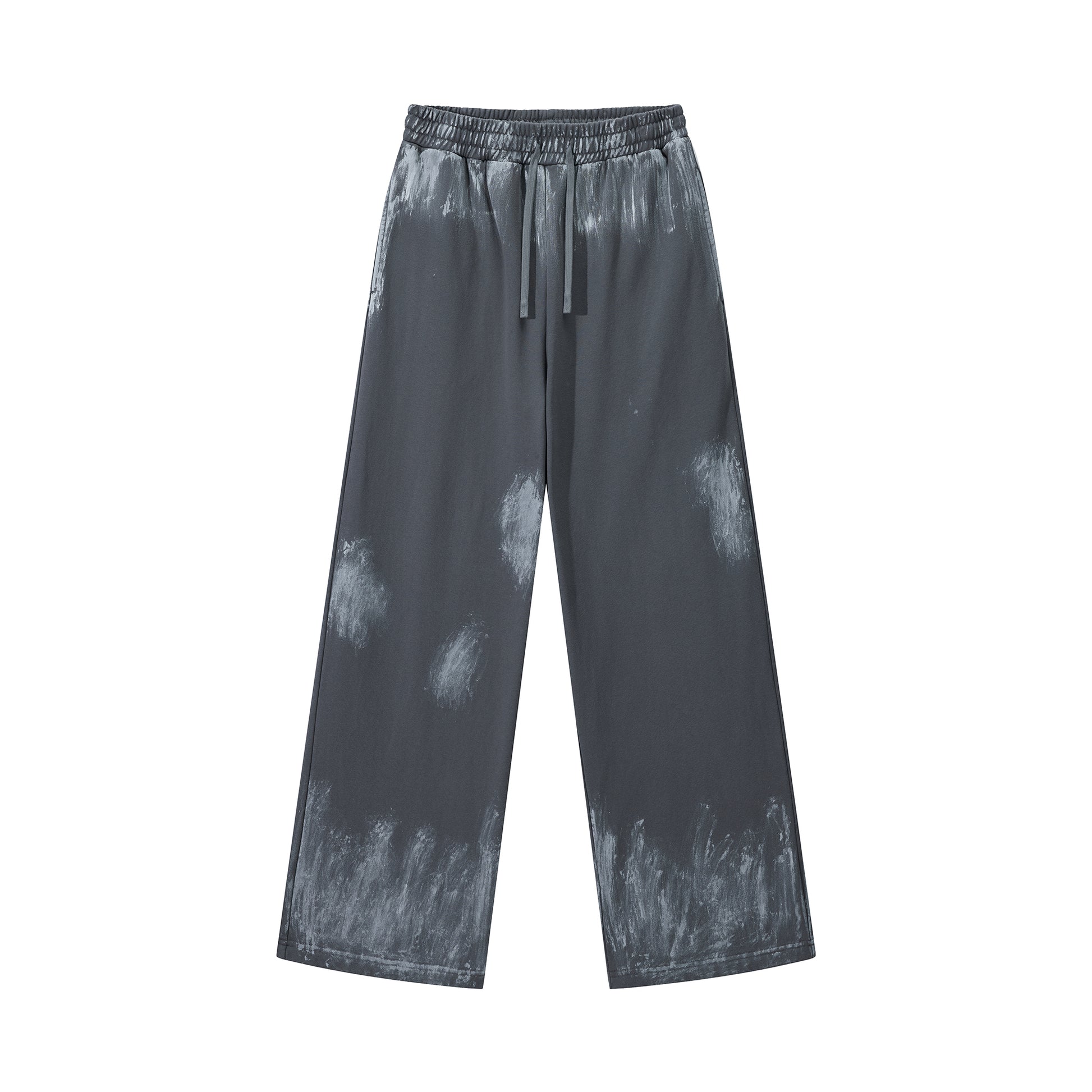420G Street Destroy Paint Wash Oversize Casual Sweatpant