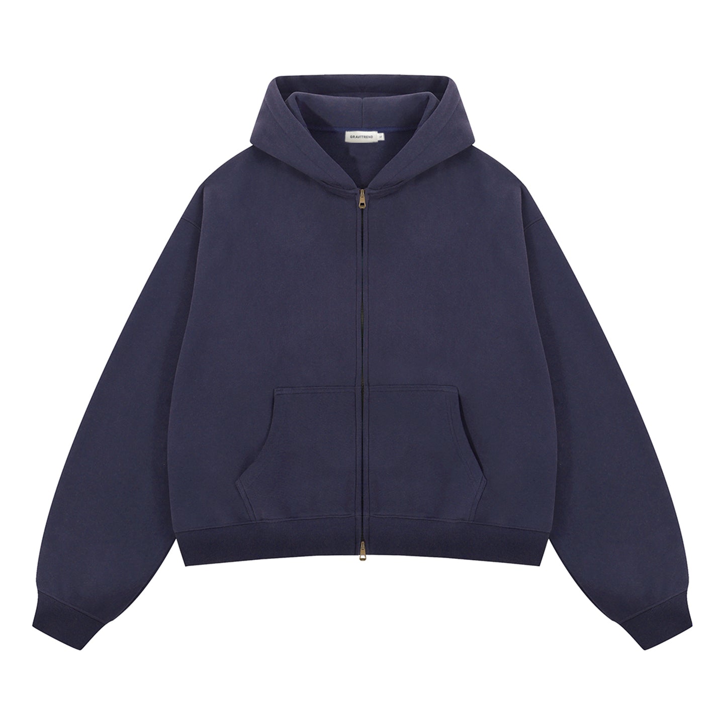 350G Sport Casual Fleece  Zipper Hoodies