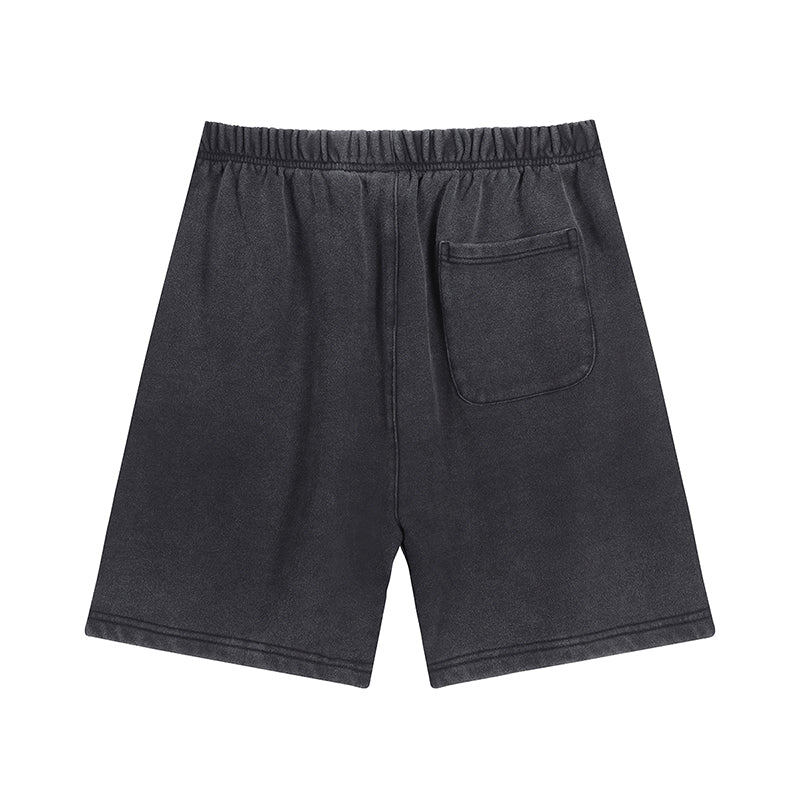 420G Casaul Drastring Fired Color Sweatpant Shorts
