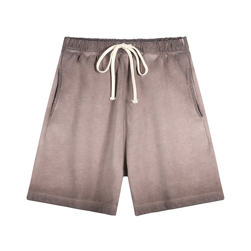420G Casaul Drastring Fired Color Sweatpant Shorts