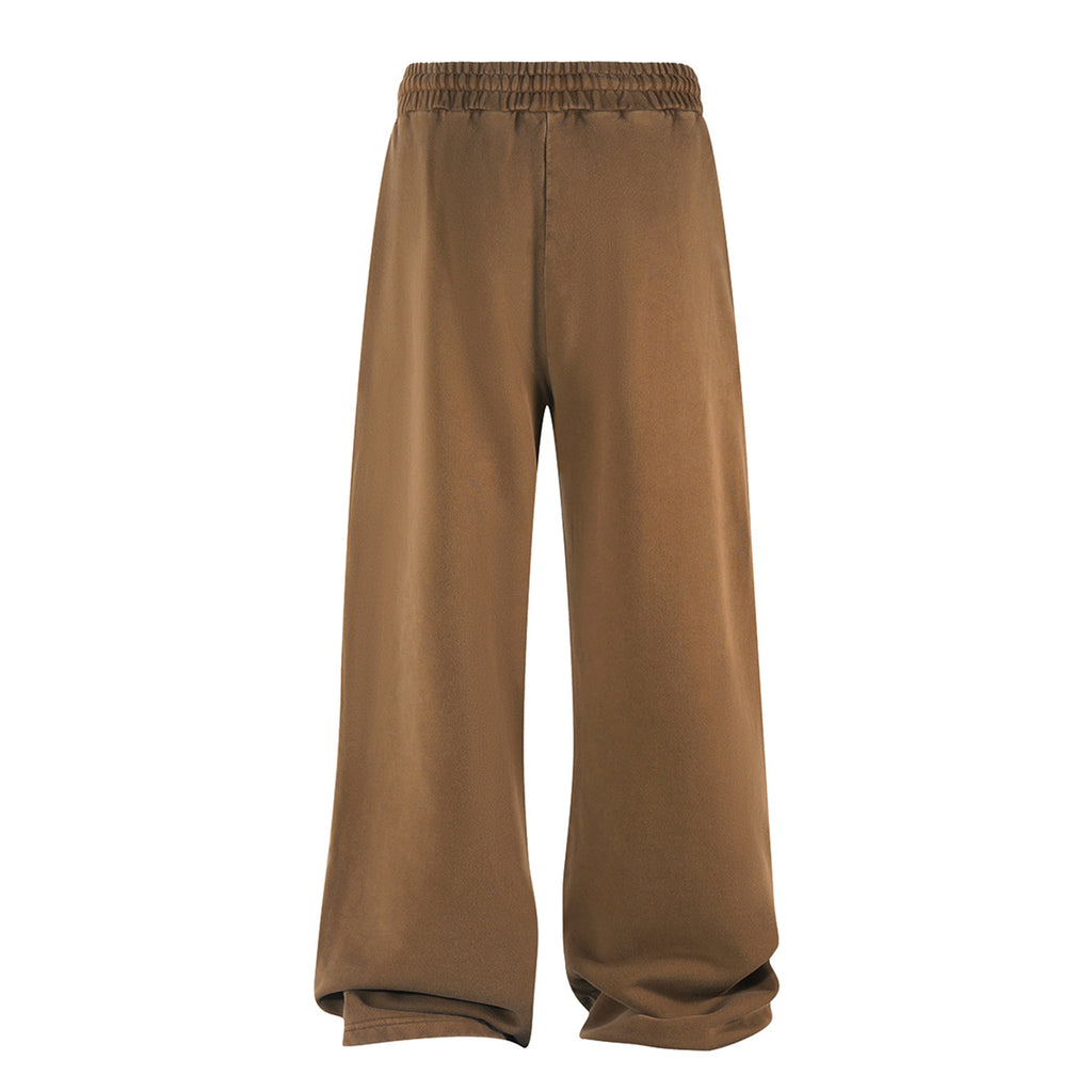 Vintage Wash Street Asute Dye Brown Drawstring Sweatpant