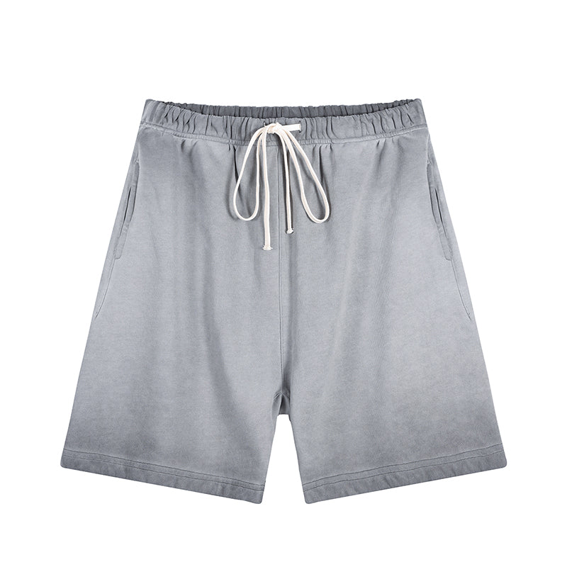 420G Casaul Drastring Fired Color Sweatpant Shorts