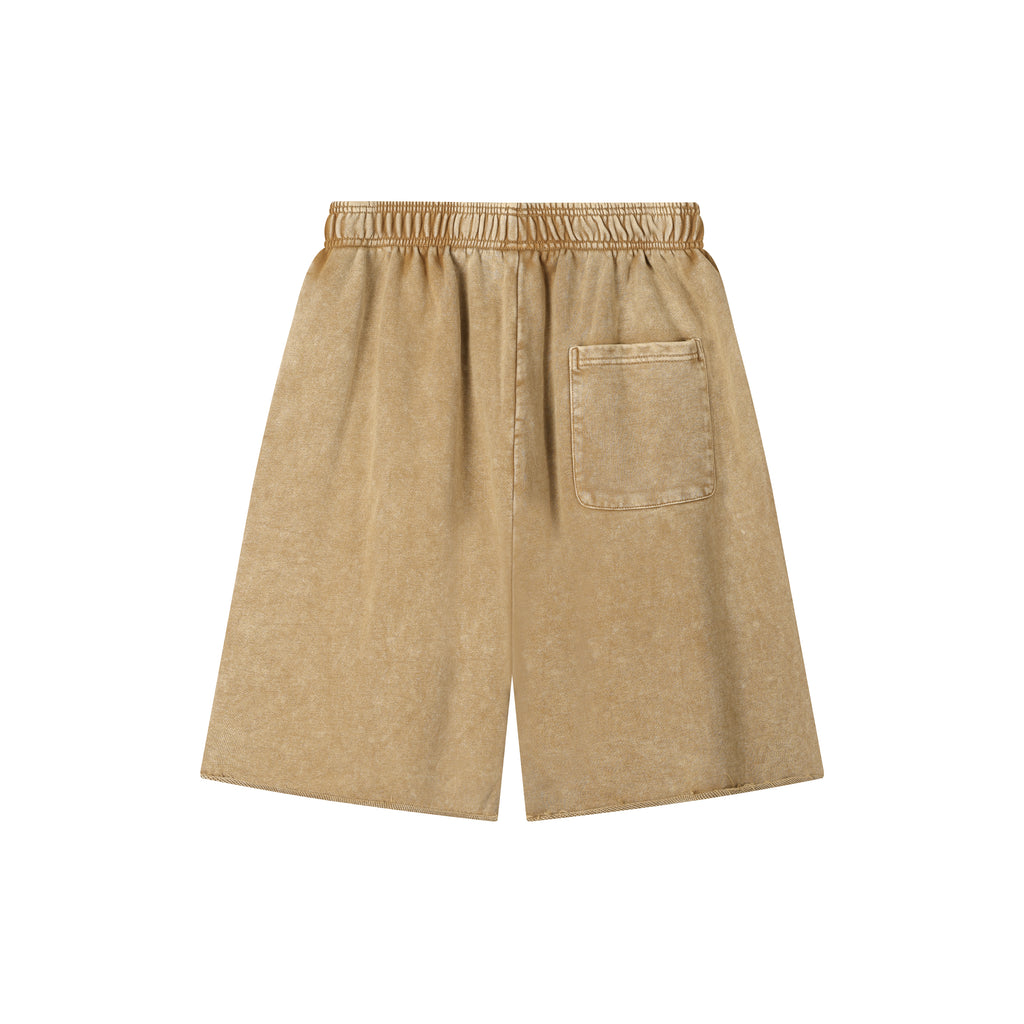 420G Royal Sand Wash Drawstring Street Casual Shorts