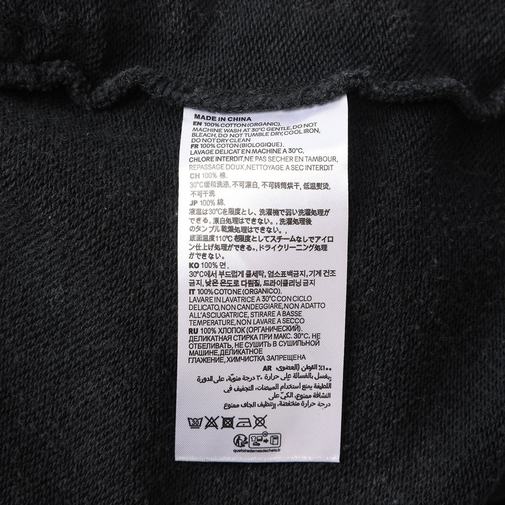 420G Black Wax Wash Drawstring Street Casual Shorts