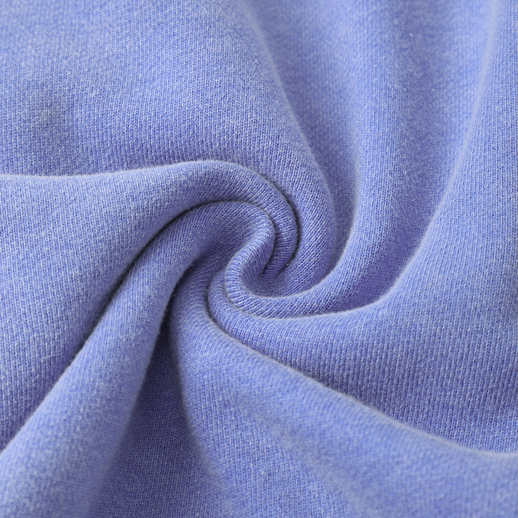 420G Light Blue Wax Wash Drawstring Street Casual Shorts