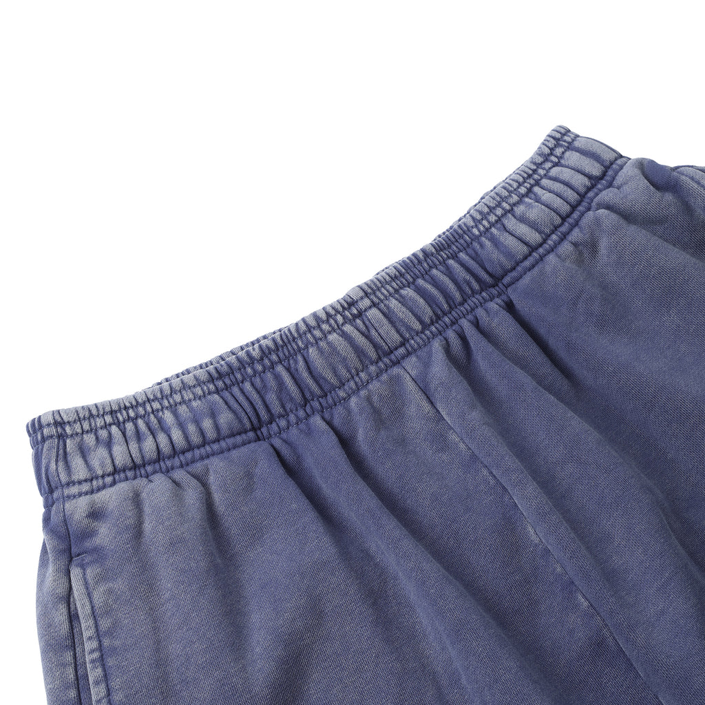 420G Royal Blue Wax Wash Drawstring Street Casual Shorts