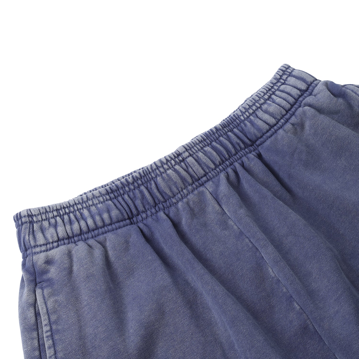 420G Royal Blue Wax Wash Drawstring Street Casual Shorts