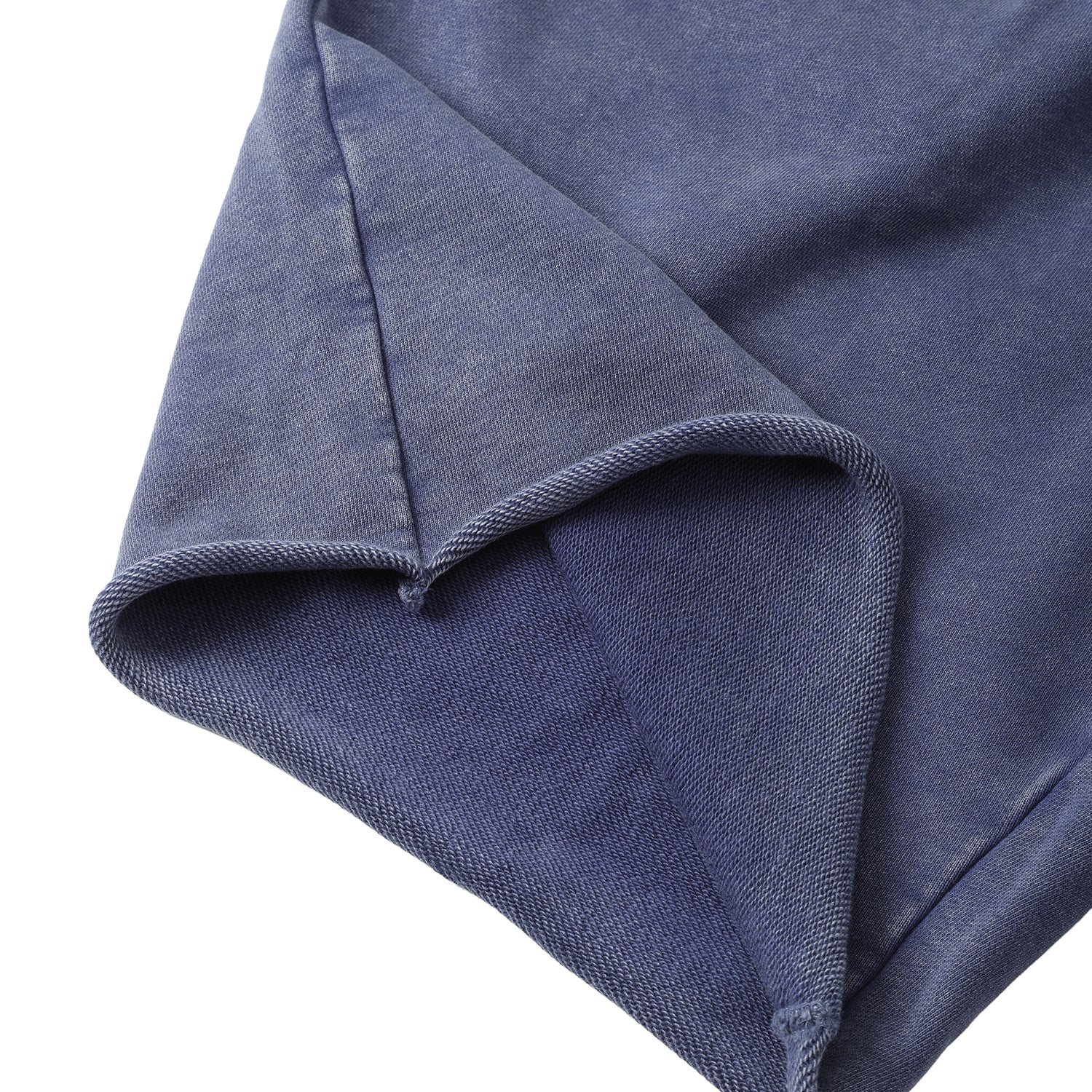 420G Royal Blue Wax Wash Drawstring Street Casual Shorts