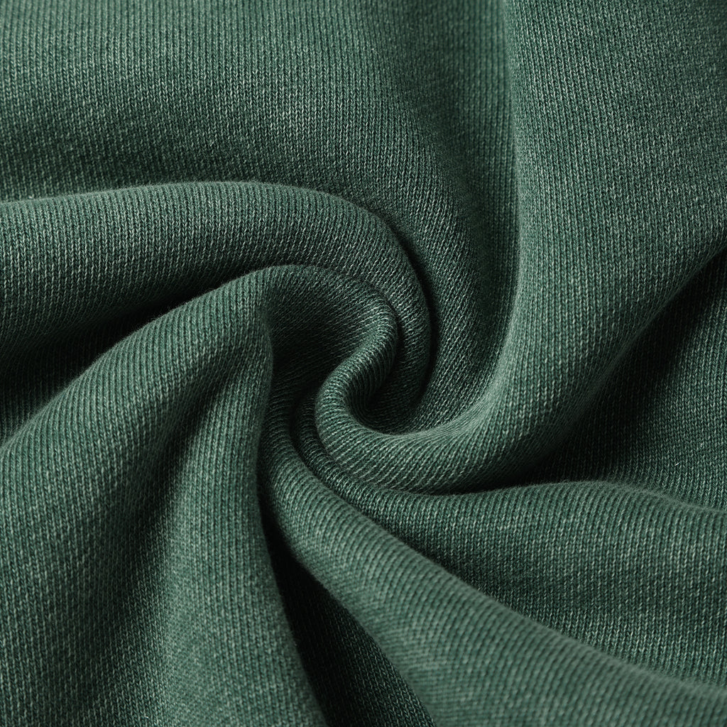 420G Dark Green Wash Drawstring Street Casual Shorts
