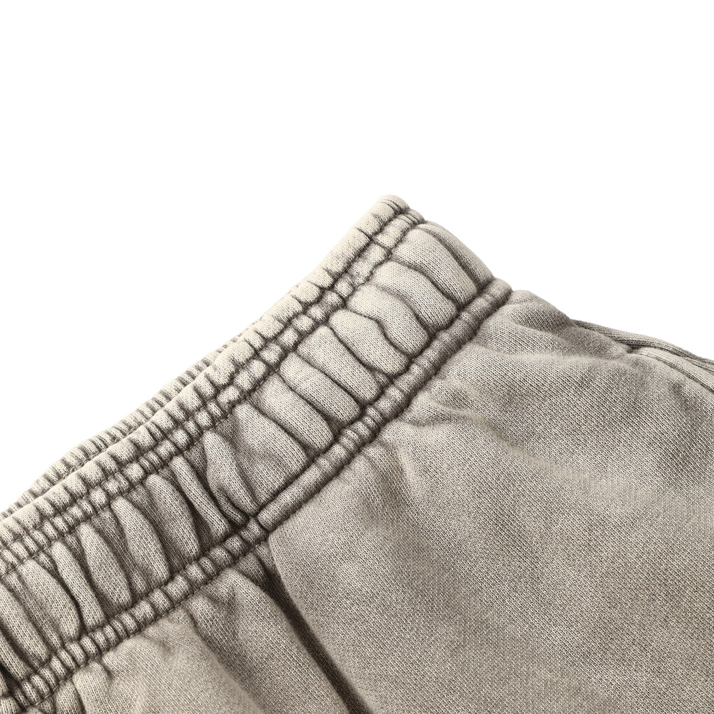 420G Light Grey Wax Wash Drawstring Street Casual Shorts