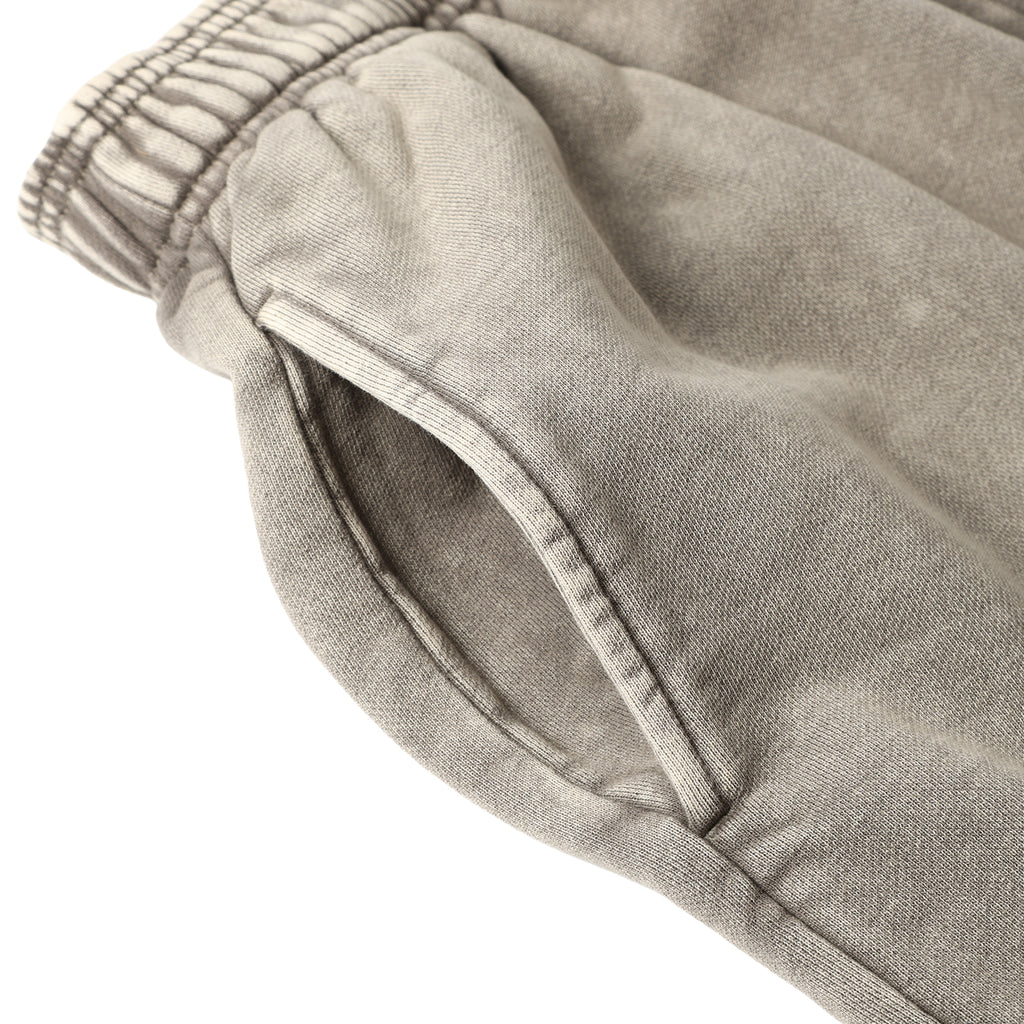 420G Light Grey Wax Wash Drawstring Street Casual Shorts