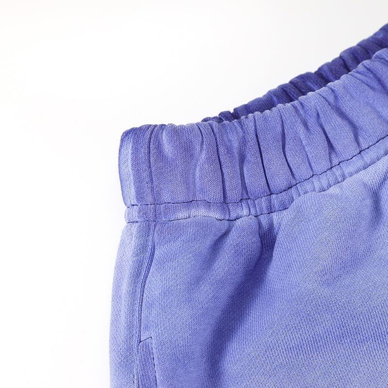 420G Casaul Drastring Fired Color Sweatpant Shorts