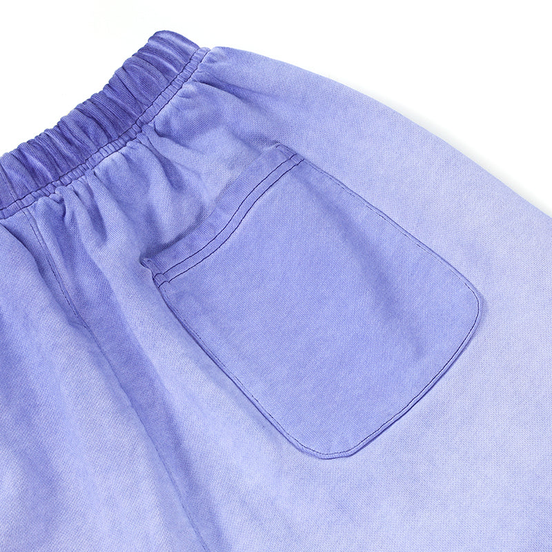 420G Casaul Drastring Fired Color Sweatpant Shorts