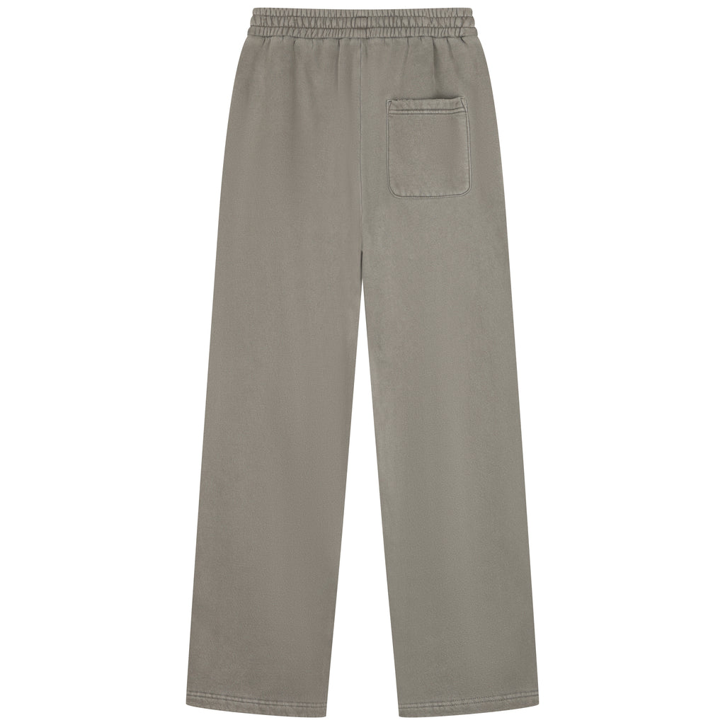 350G Concrete Grey Flecee Casual Drawstring Long Sweatpants