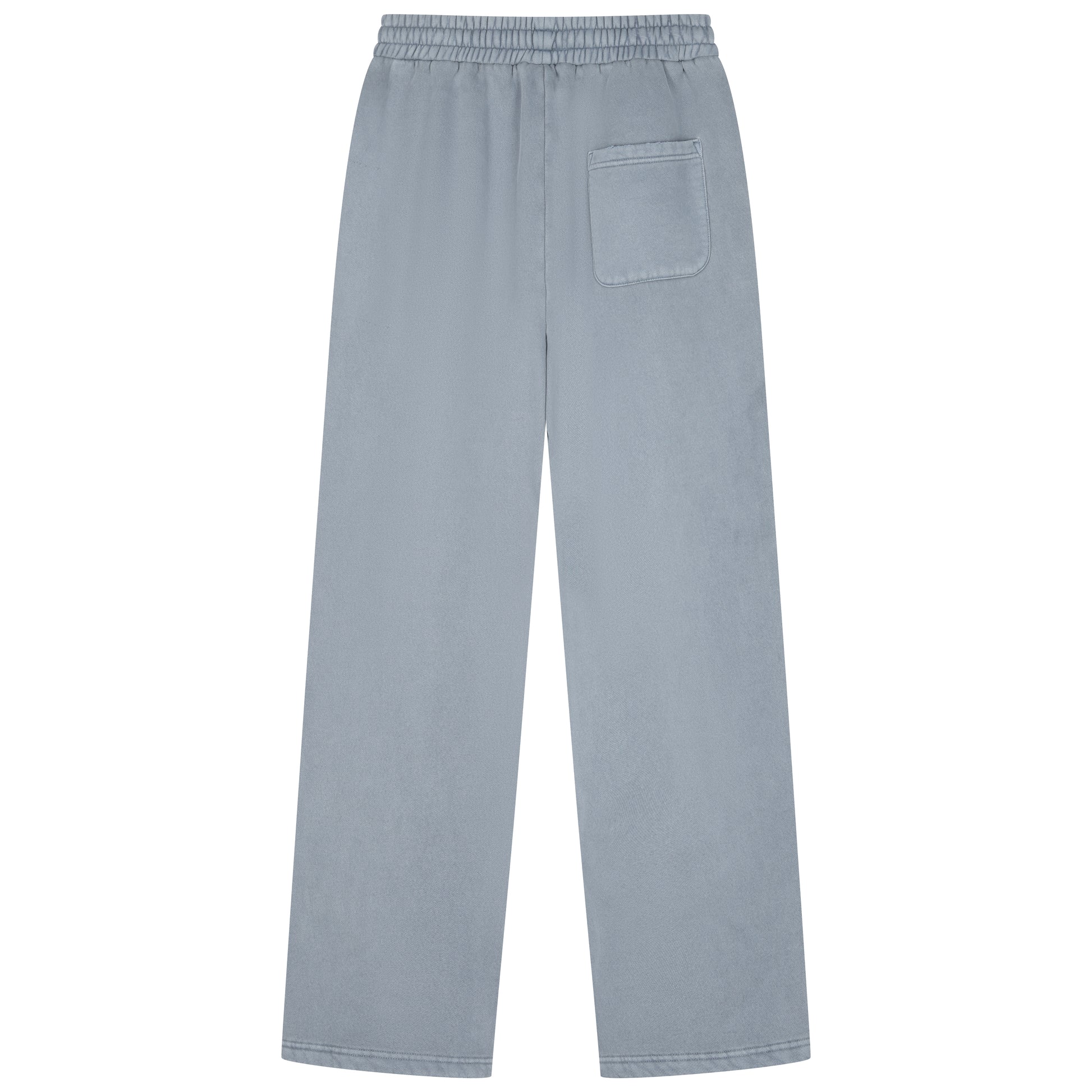 350G Slate Blue Flecee Casual Drawstring Long Sweatpants