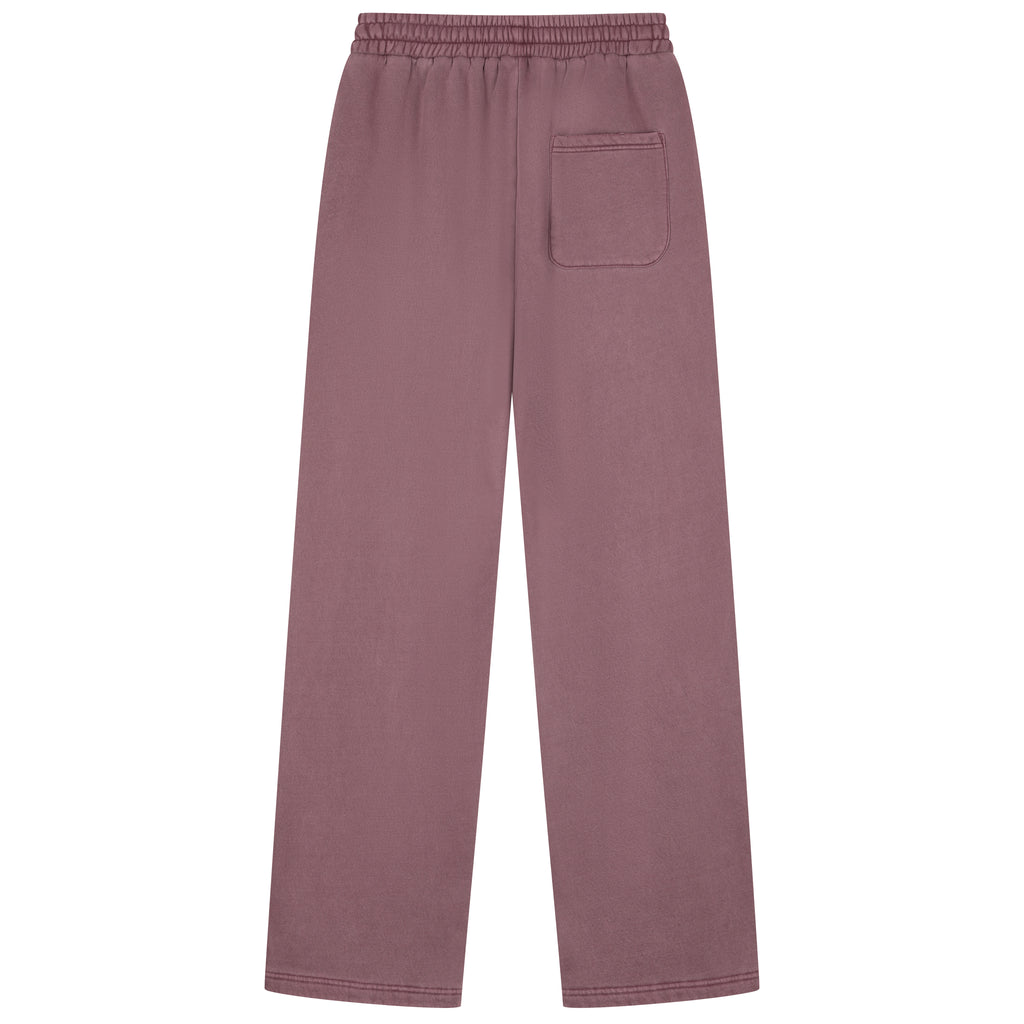 350G Vintage Red Flecee Casual Drawstring Long Sweatpants
