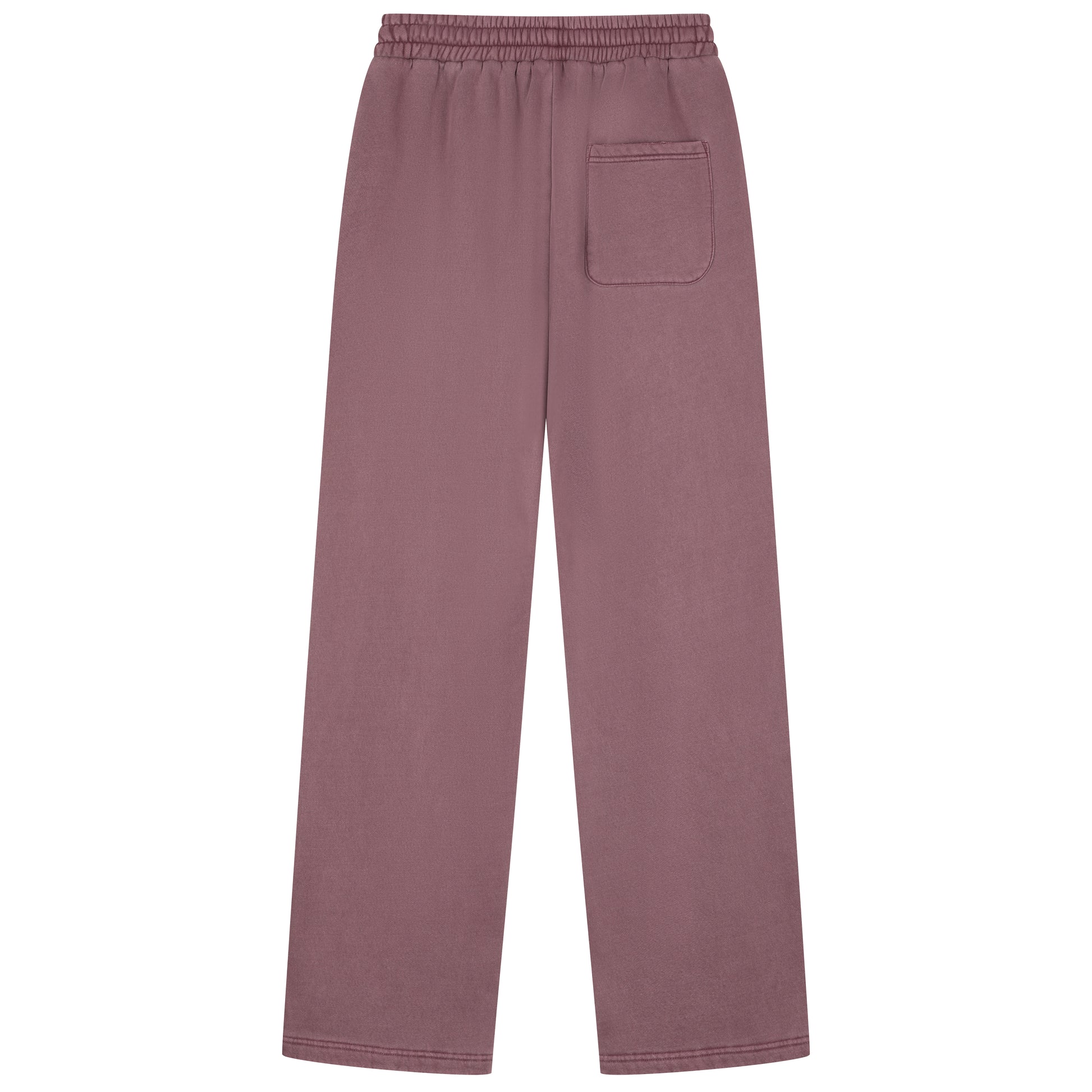 350G Vintage Red Flecee Casual Drawstring Long Sweatpants
