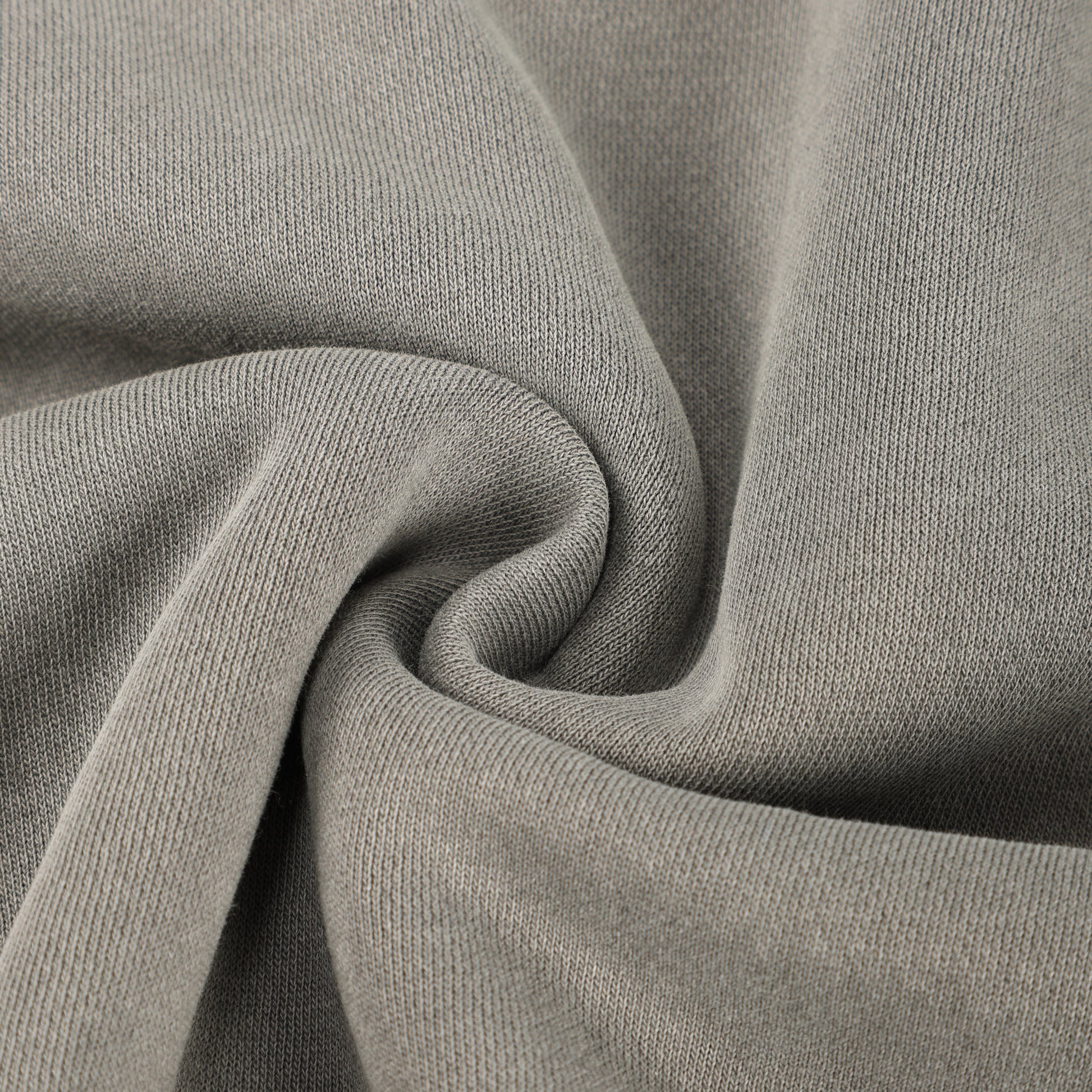 350G Concrete Grey Fleece Solid Unisex Causal Hoodie
