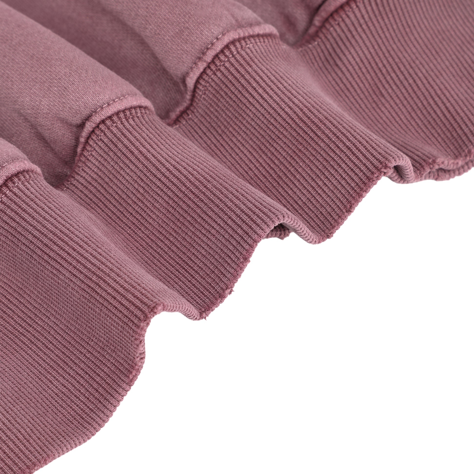 350G Vintage Red Fleece Solid Unisex Causal Hoodie
