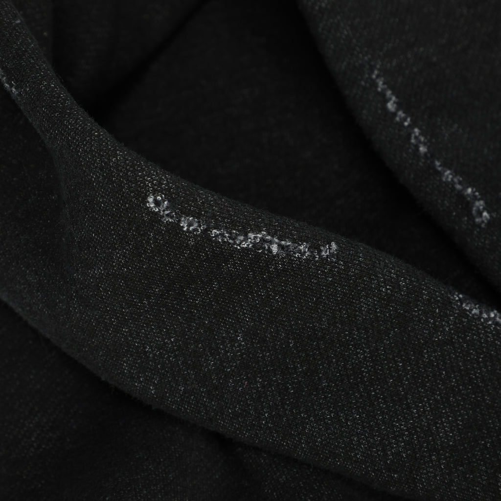 350G Black Fleece Solid Unisex Causal Hoodie