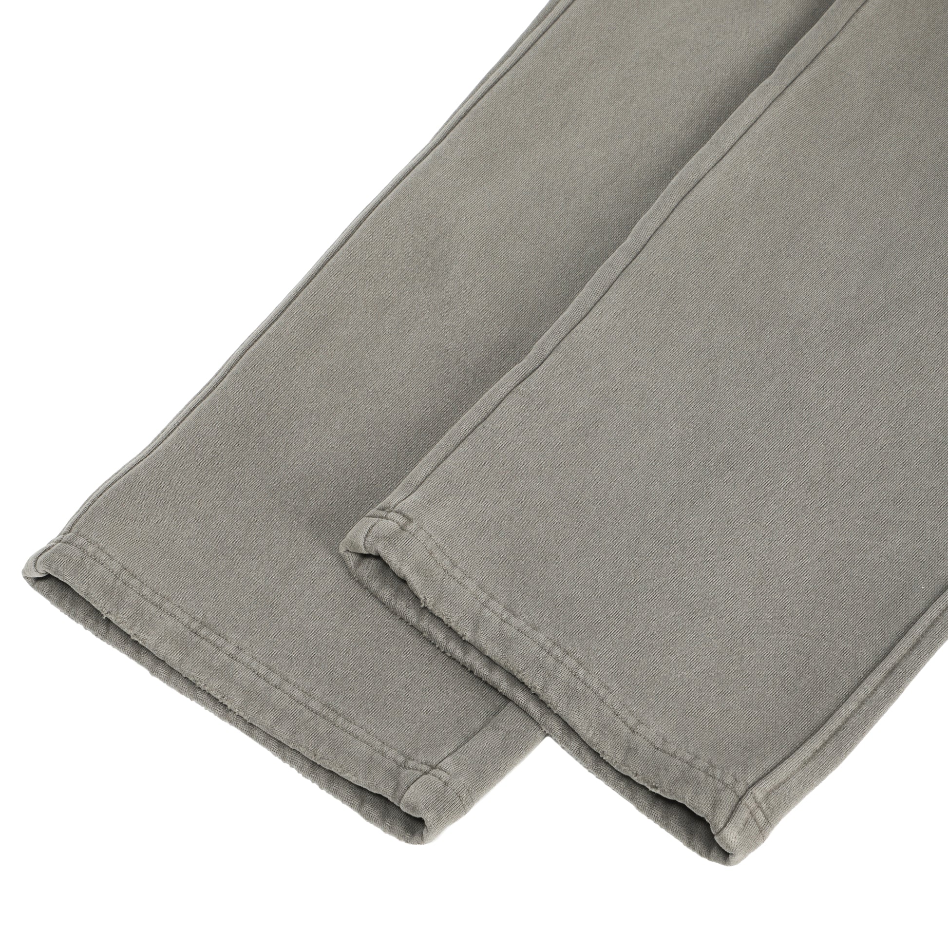 350G Concrete Grey Flecee Casual Drawstring Long Sweatpants