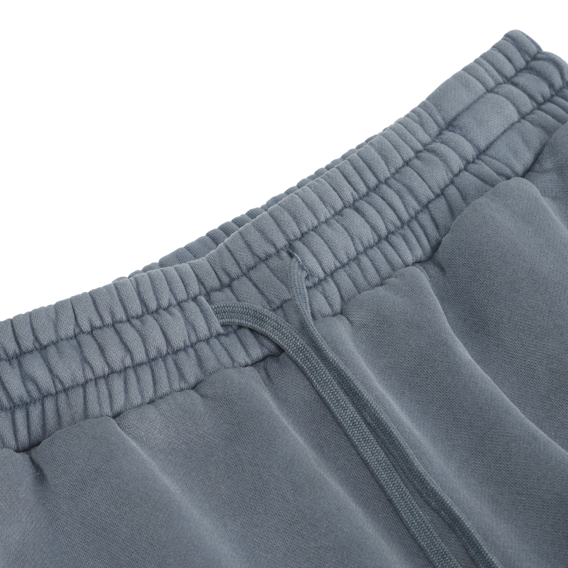 350G Slate Blue Flecee Casual Drawstring Long Sweatpants