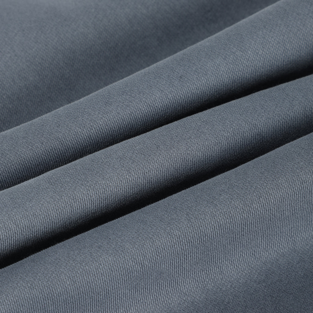 350G Slate Blue Flecee Casual Drawstring Long Sweatpants