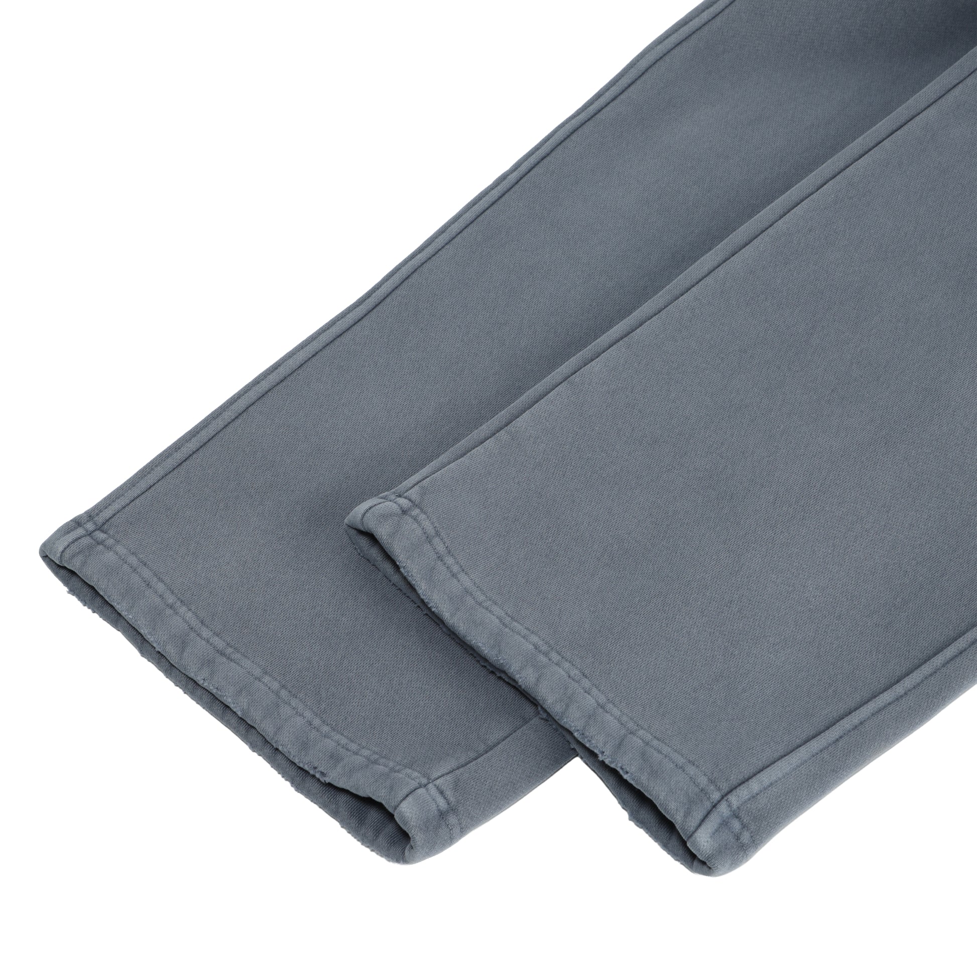 350G Slate Blue Flecee Casual Drawstring Long Sweatpants