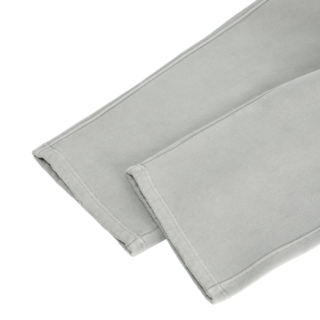 350G Light Grey Flecee Casual Drawstring Long Sweatpants