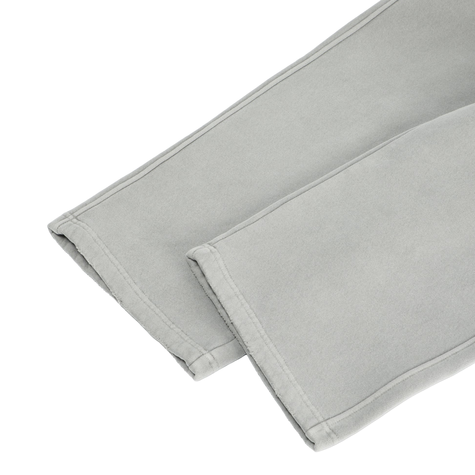 350G Light Grey Flecee Casual Drawstring Long Sweatpants